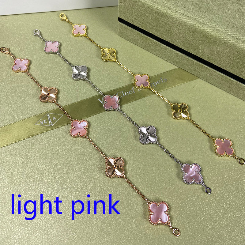 X5X94VA181K  Popular bracelets  5 flowers normal size1.5cm flower