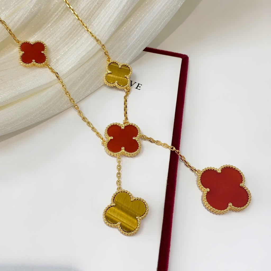 X5X53VA182K Popular 6 flowers necklaces