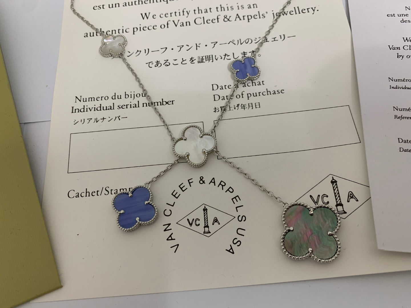 X5X53VA182K Popular 6 flowers necklaces