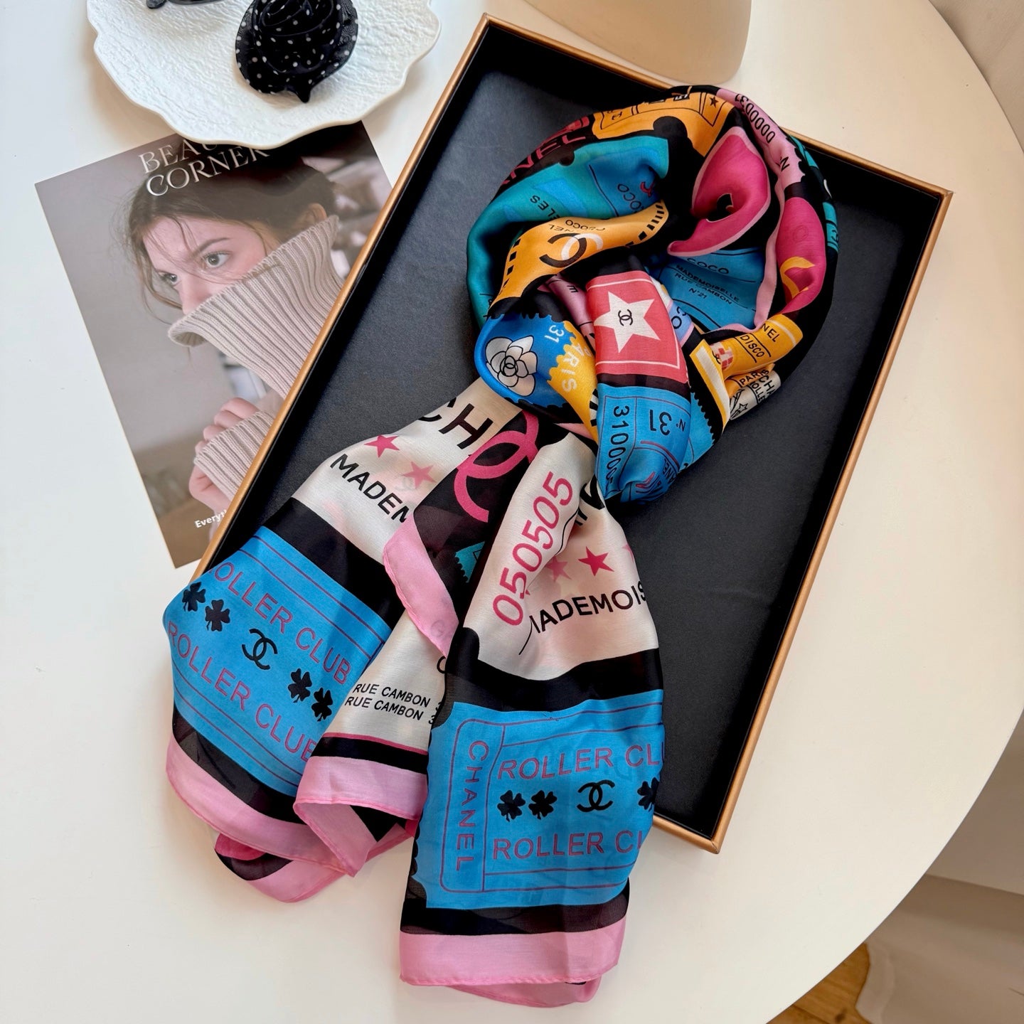 W1Z35C198  Popular Silk Scarve