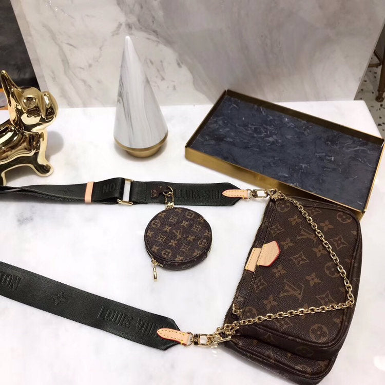B1P70E68 Popular  hight quality leather Bags (with box)