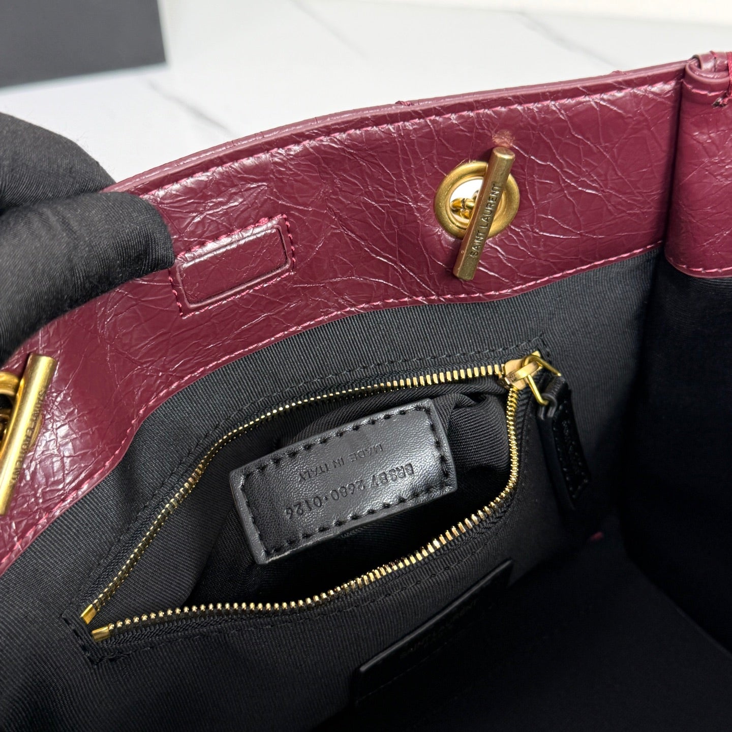 B1R76SL19 Popular leather bag