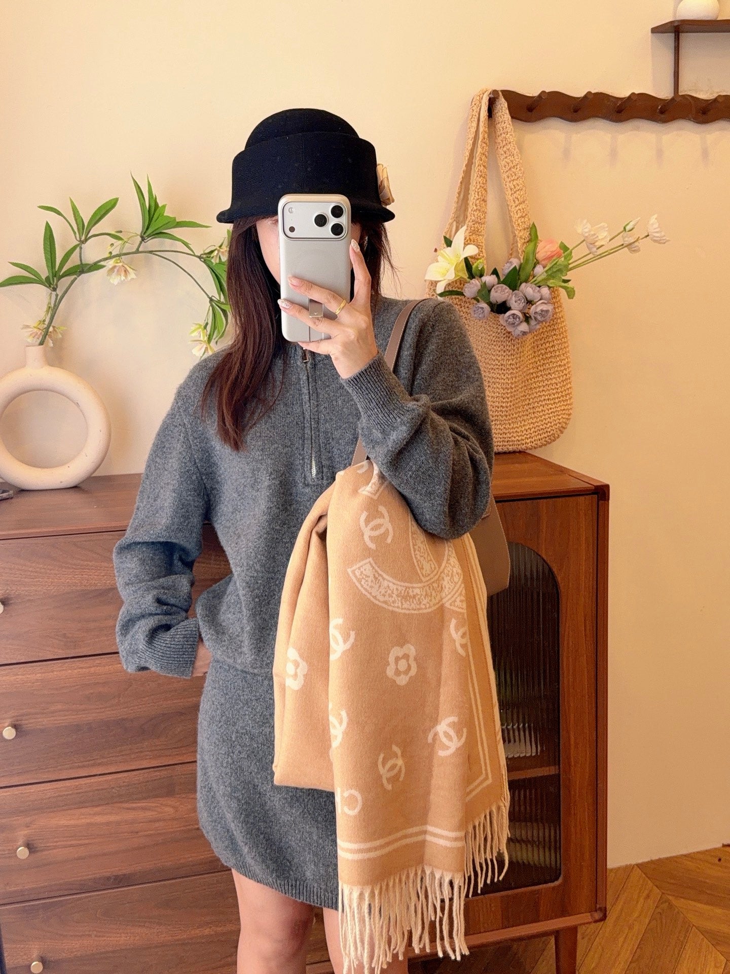 W1R86C55 Popular Winter Scarves