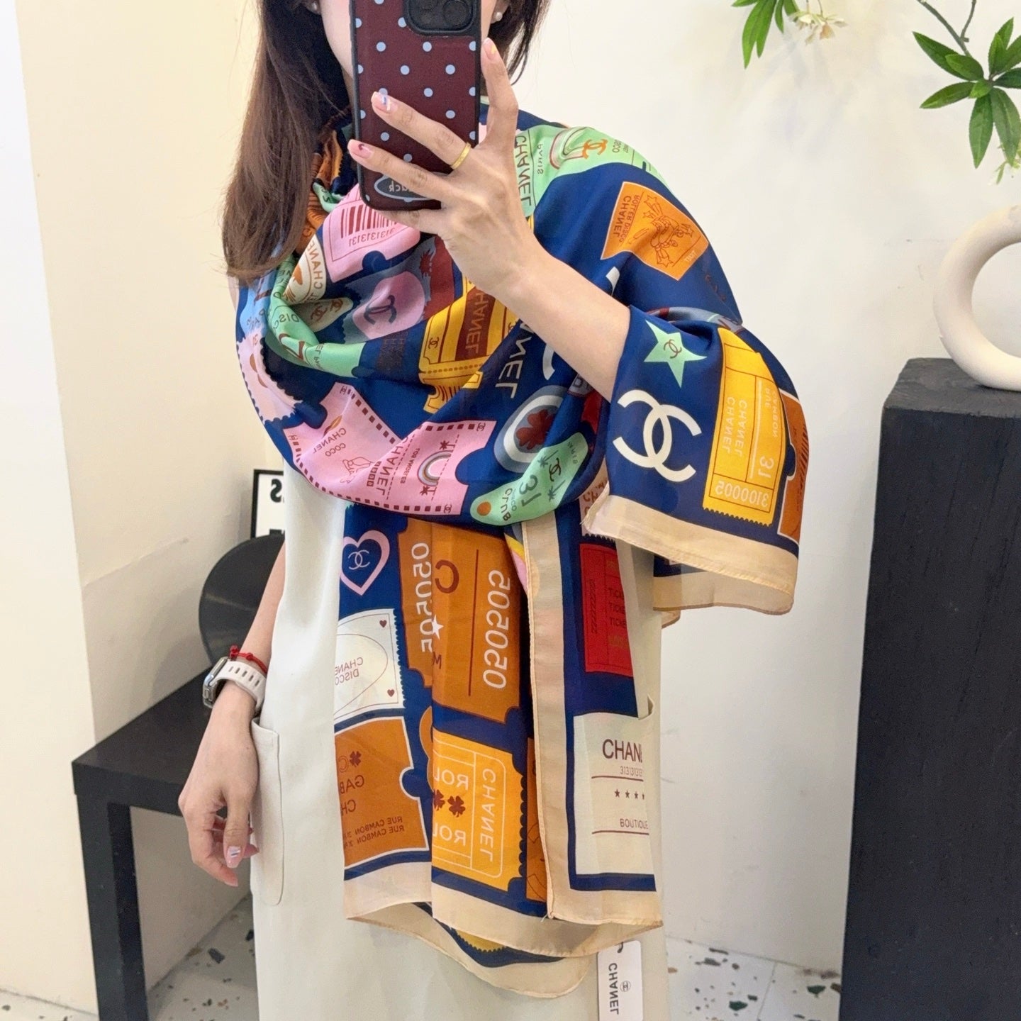 W1Z35C198  Popular Silk Scarve