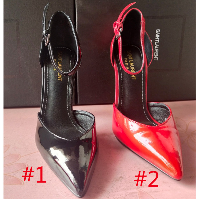 Z2XSL158 Popular leather high heels（patent leather）