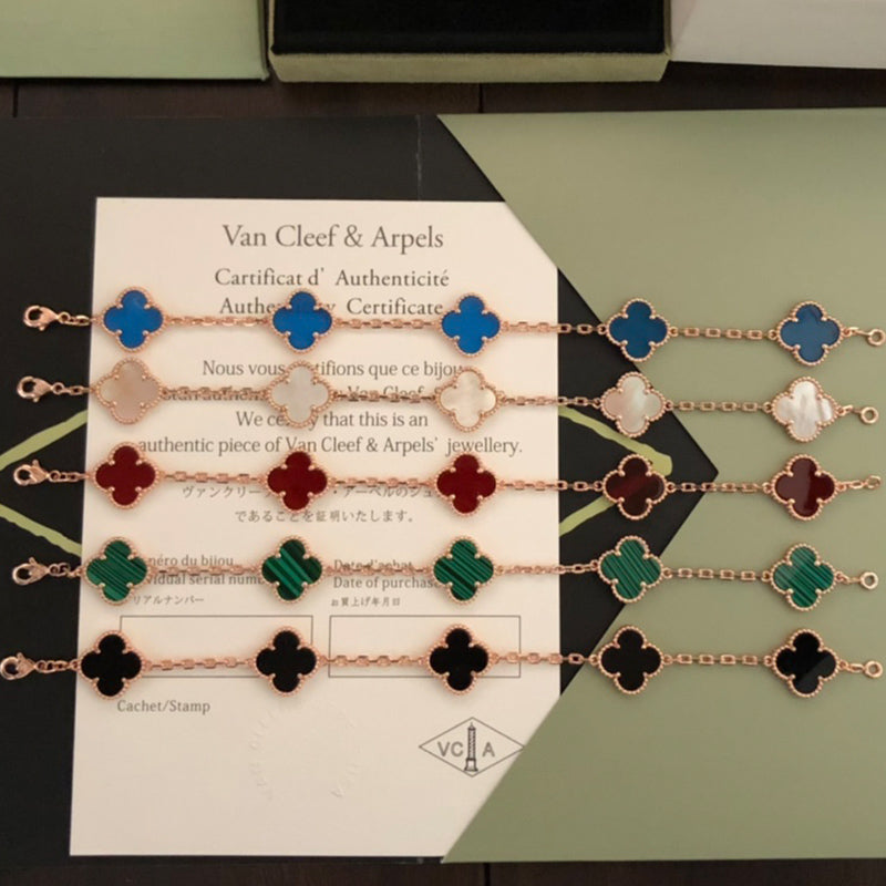 X5X53VA180K  Popular bracelets 5 flowers normal size1.5cm flower