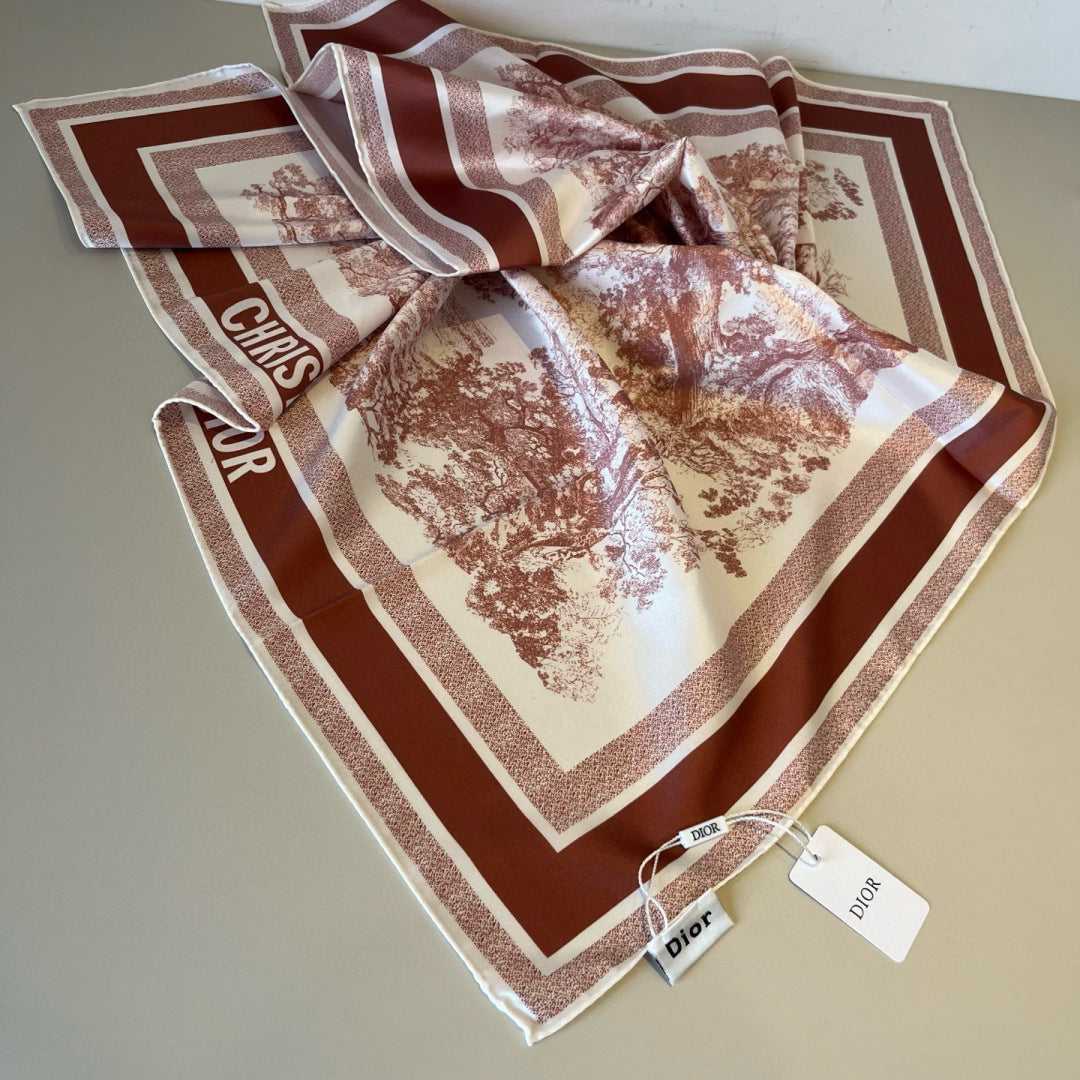 W1N46D35 Popular Silk Scarve