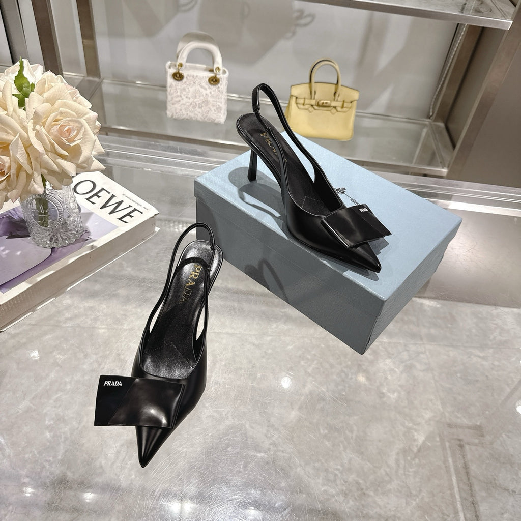 Z2Q55P41 Popular  leather High heels