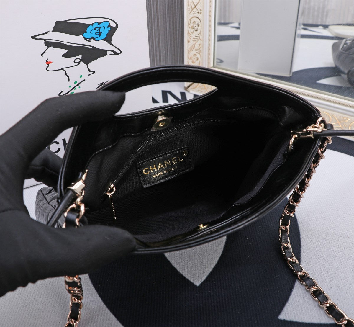 B12X44E310 Popular  leather bag 