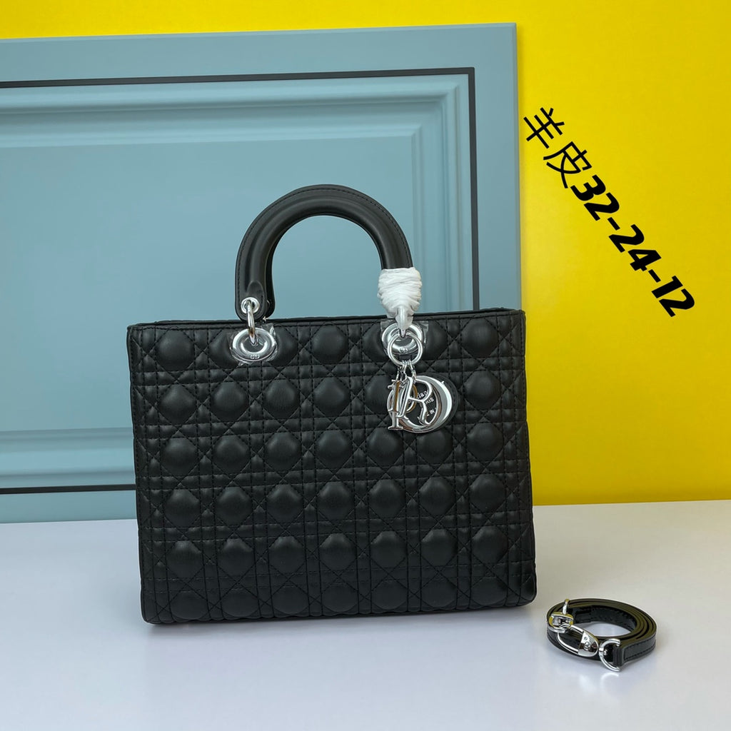 B1X43D54 Popular   leather bag  (32CM)