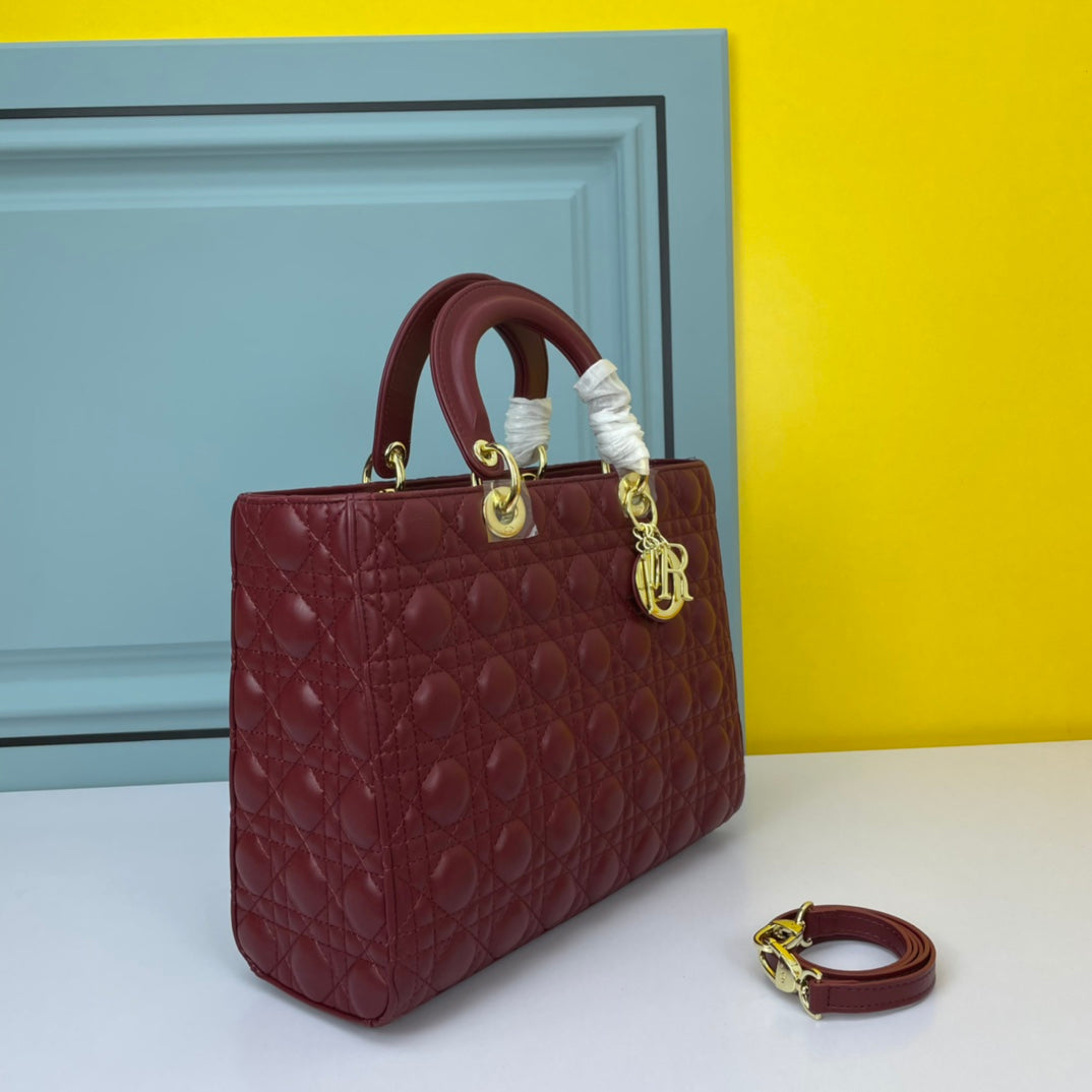 B1X43D54 Popular   leather bag  (32CM)