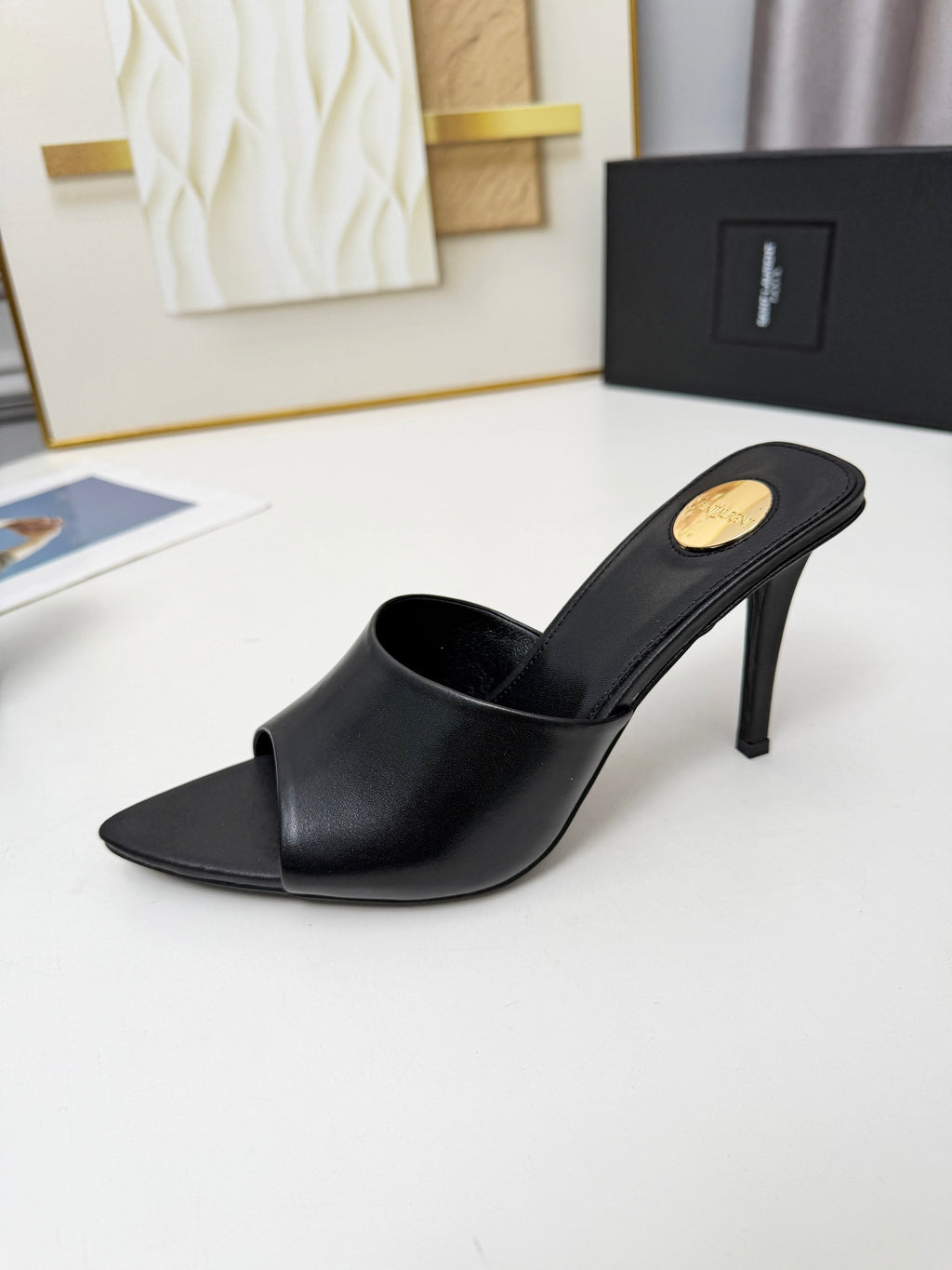 Z2P36SL6 Popular high-quality leather Shoes(heel-height 9cm)