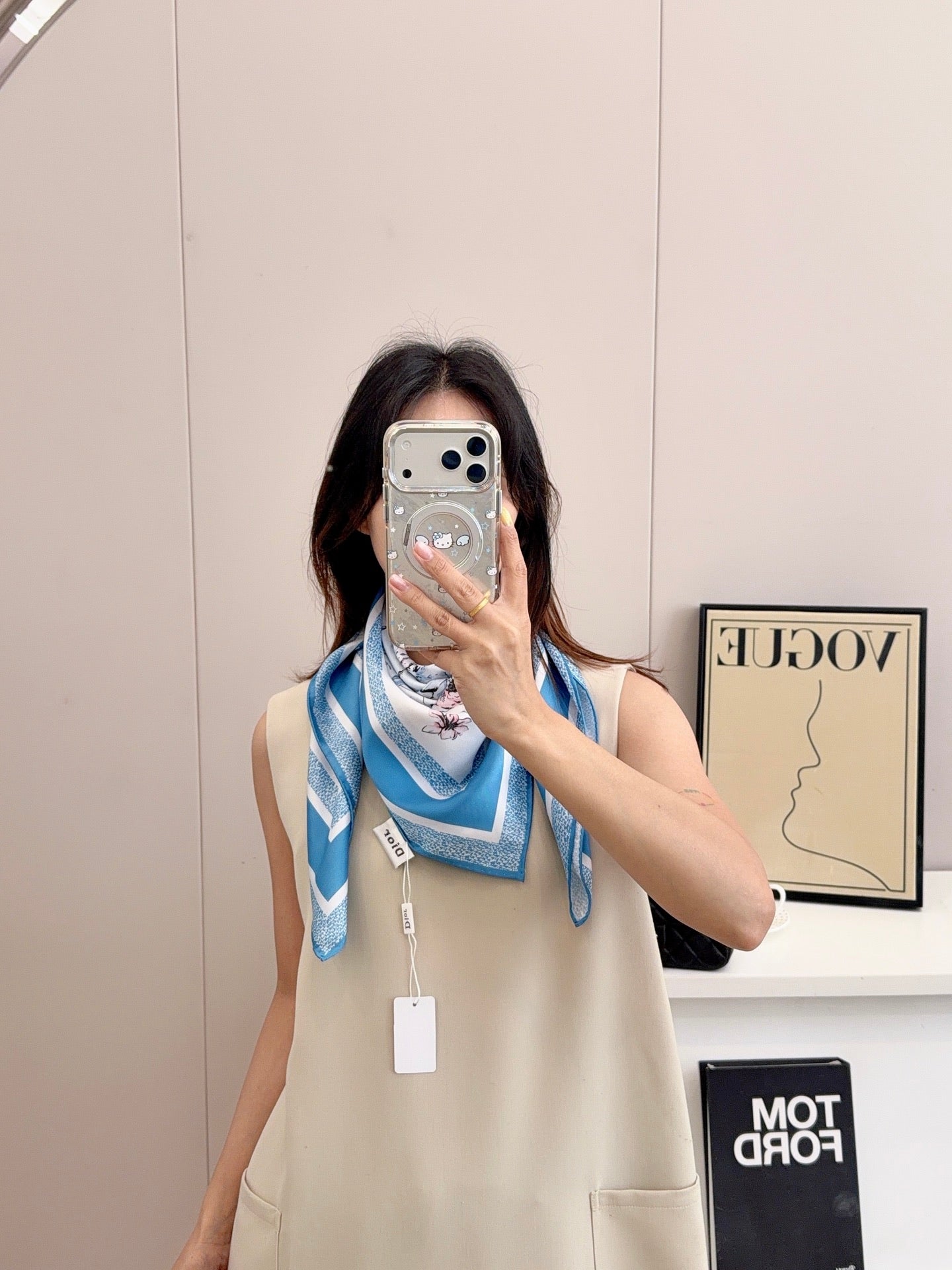 W1N36D21 Popular Silk Scarve