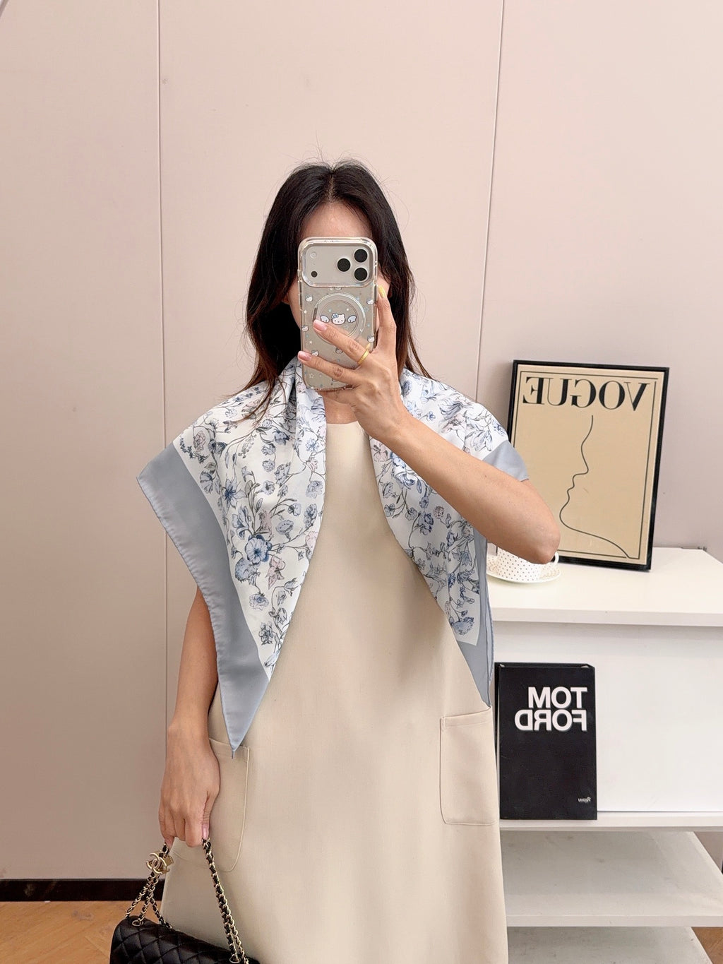 W1N36D20 Popular Silk Scarve
