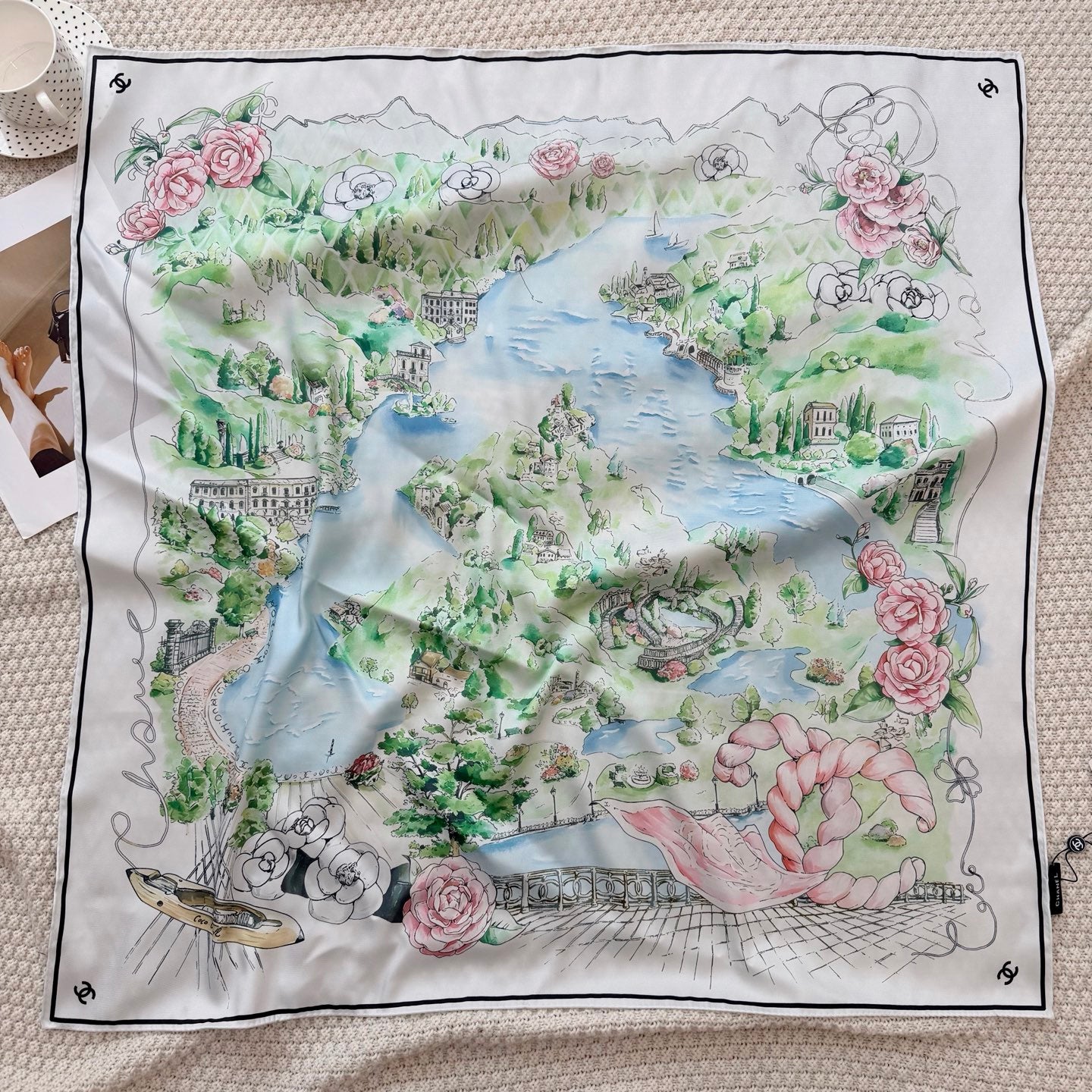 W1N36C15 Popular Silk Scarve