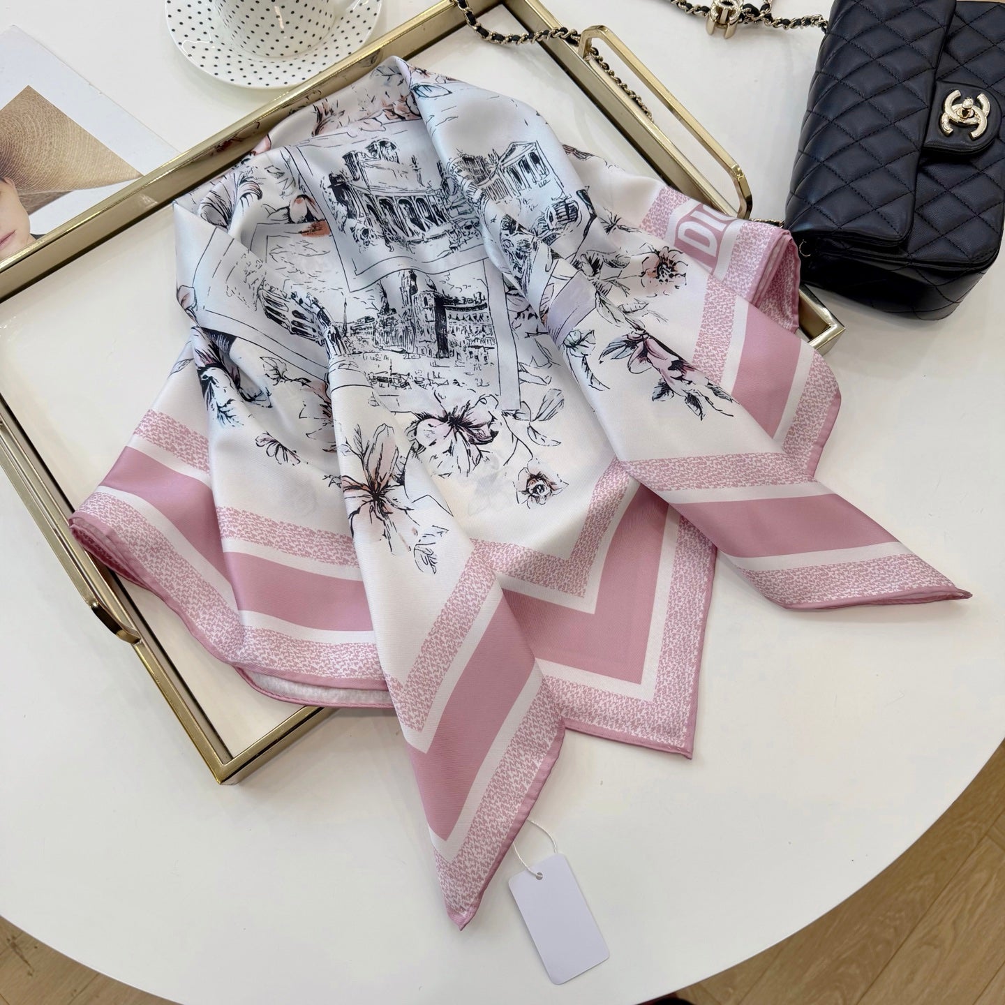W1N36D21 Popular Silk Scarve