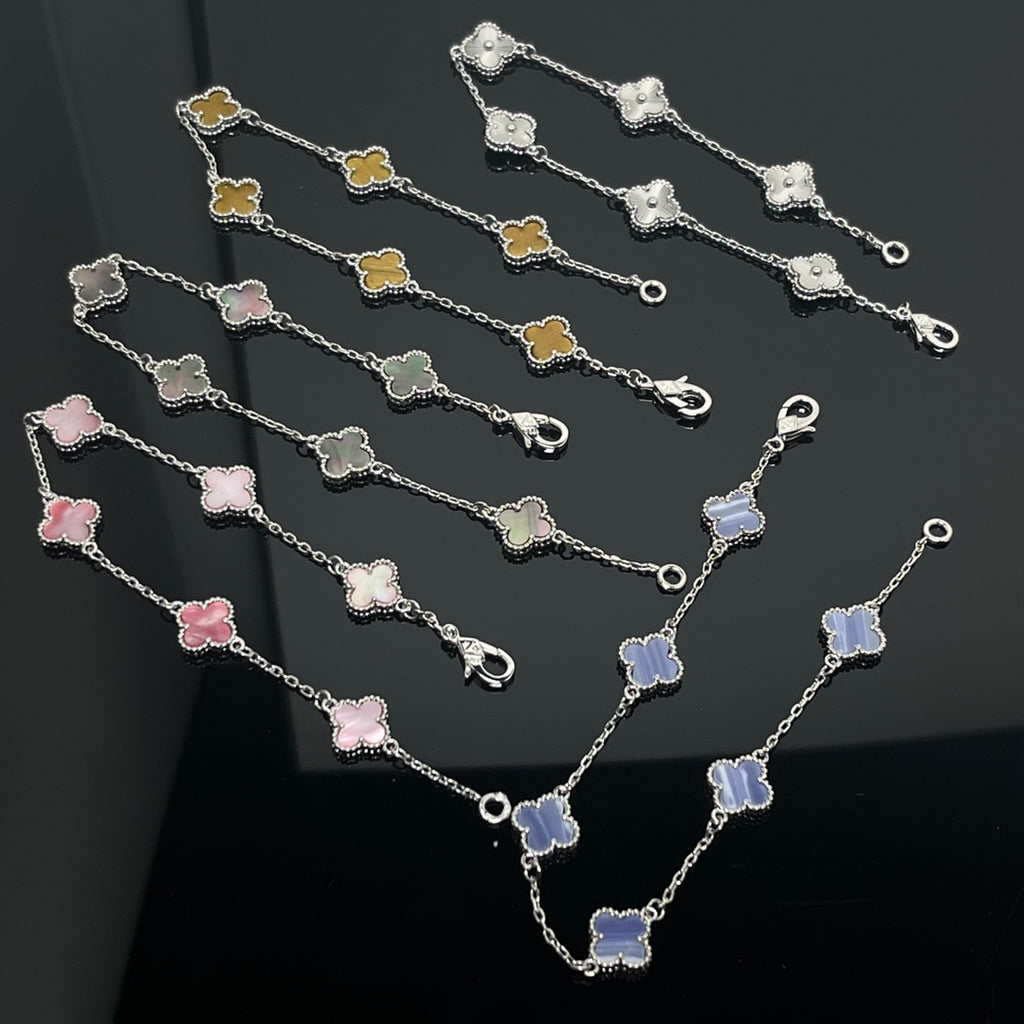X5X94VA183K  Popular bracelets 6 flowers mini size 0.9cm flower