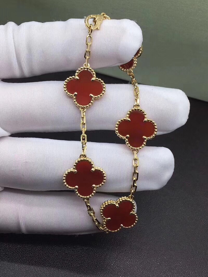 X5X53VA180K  Popular bracelets 5 flowers normal size1.5cm flower