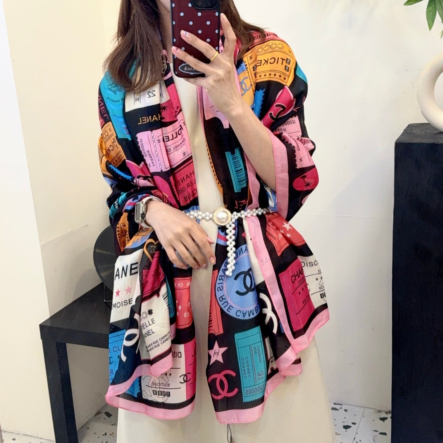 W1Z35C198  Popular Silk Scarve