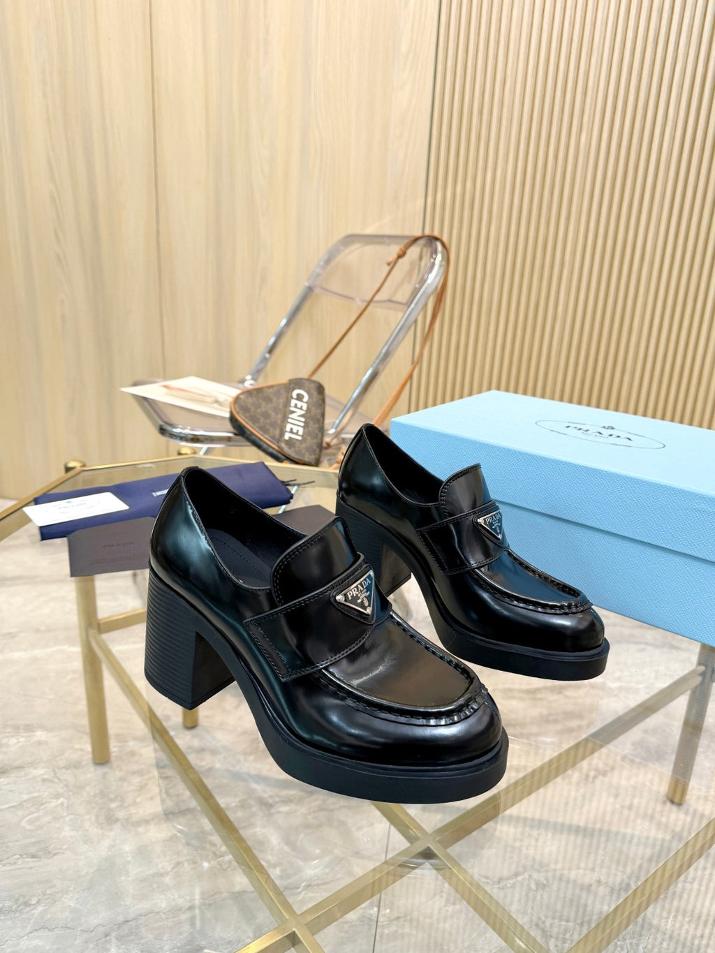 Z2Z85PD63  Popular leather High heels