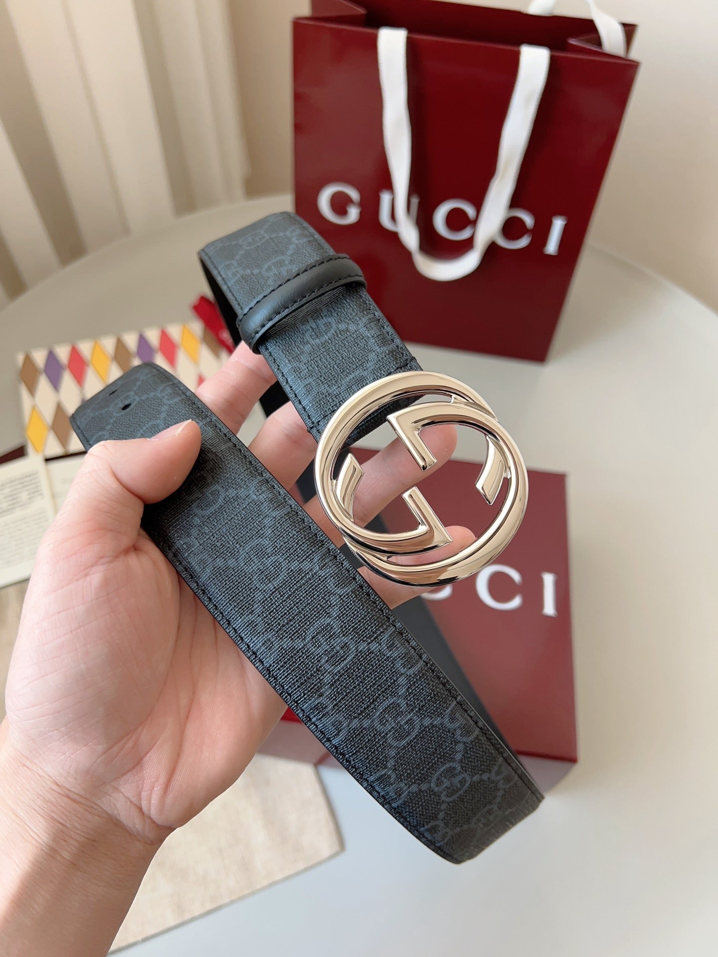 P1N95B2 Popular  high-quality leather belt