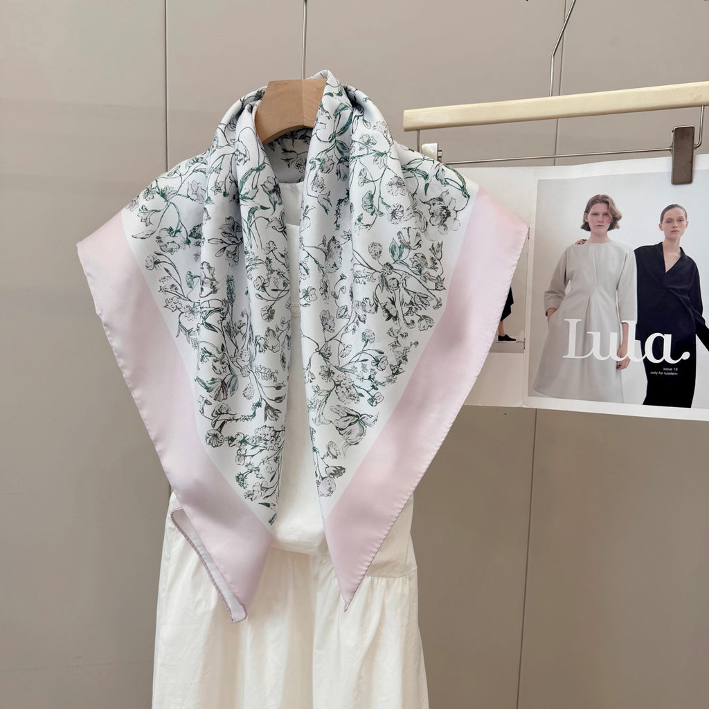 W1N36D20 Popular Silk Scarve