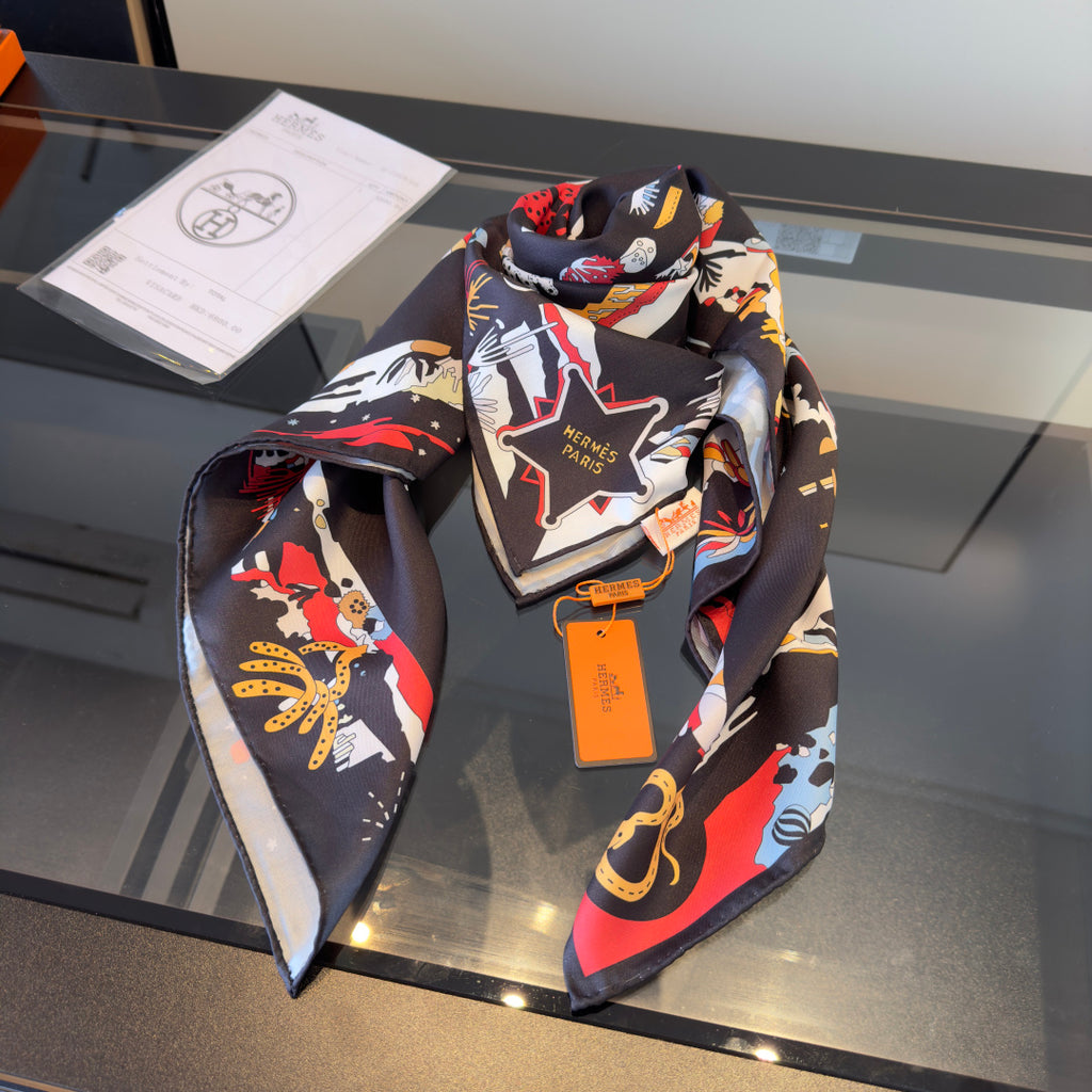 W1N46H22 Popular Silk Scarve