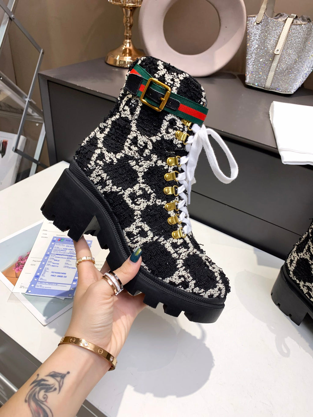 Z2XB192 Popular leather boot (top layer leather lining)