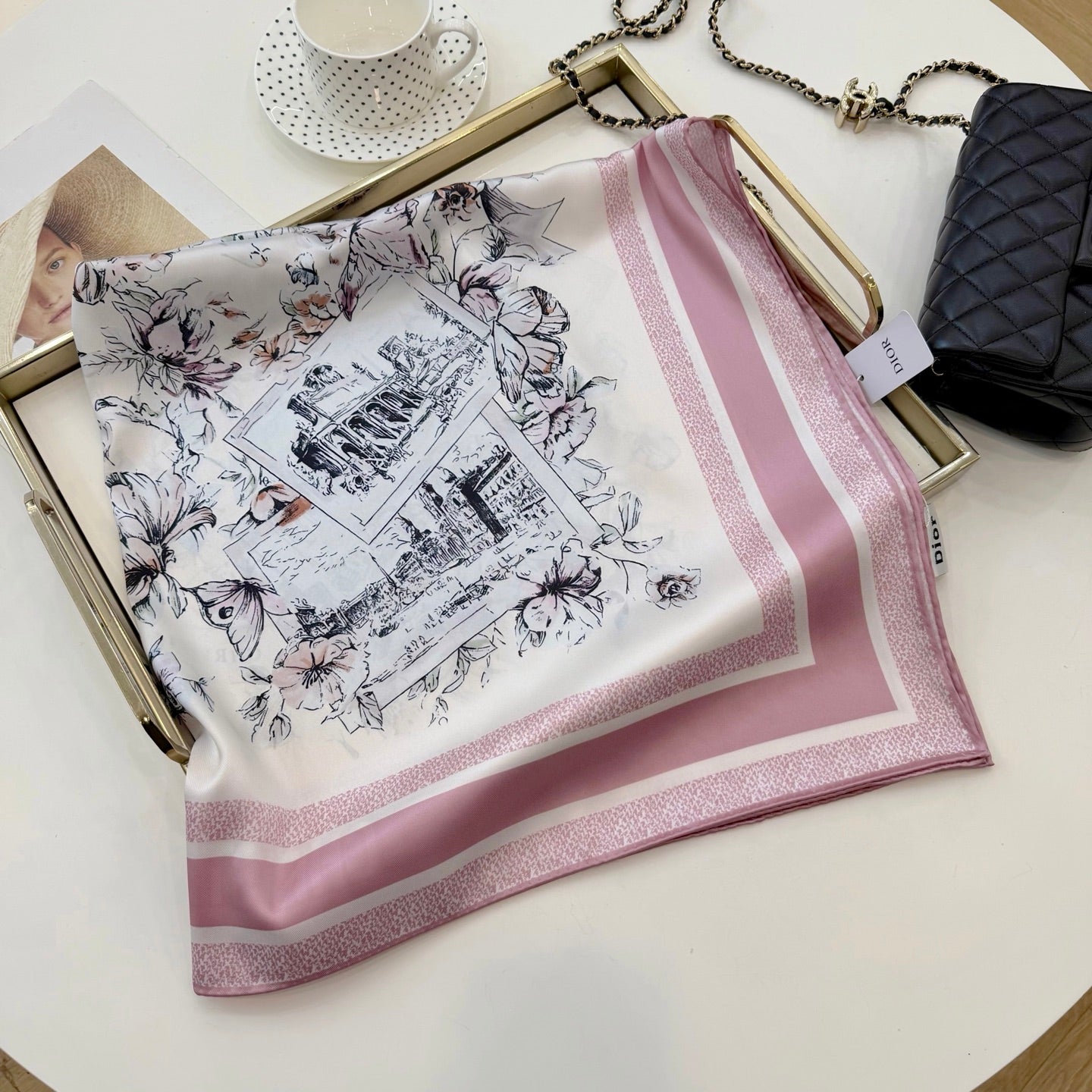 W1N36D21 Popular Silk Scarve