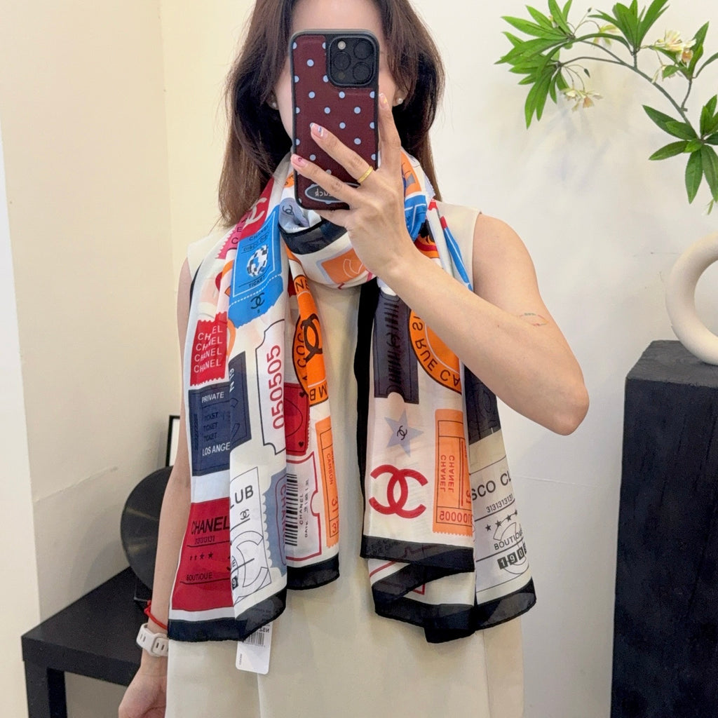 W1Z35C198  Popular Silk Scarve