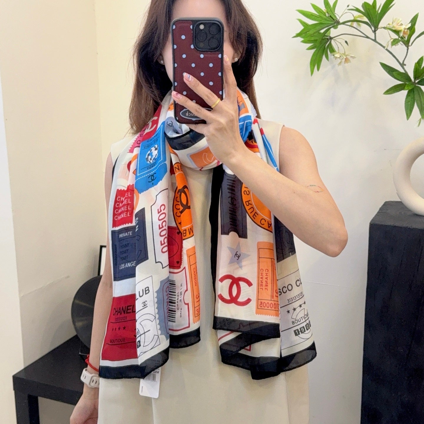 W1Z35C198  Popular Silk Scarve