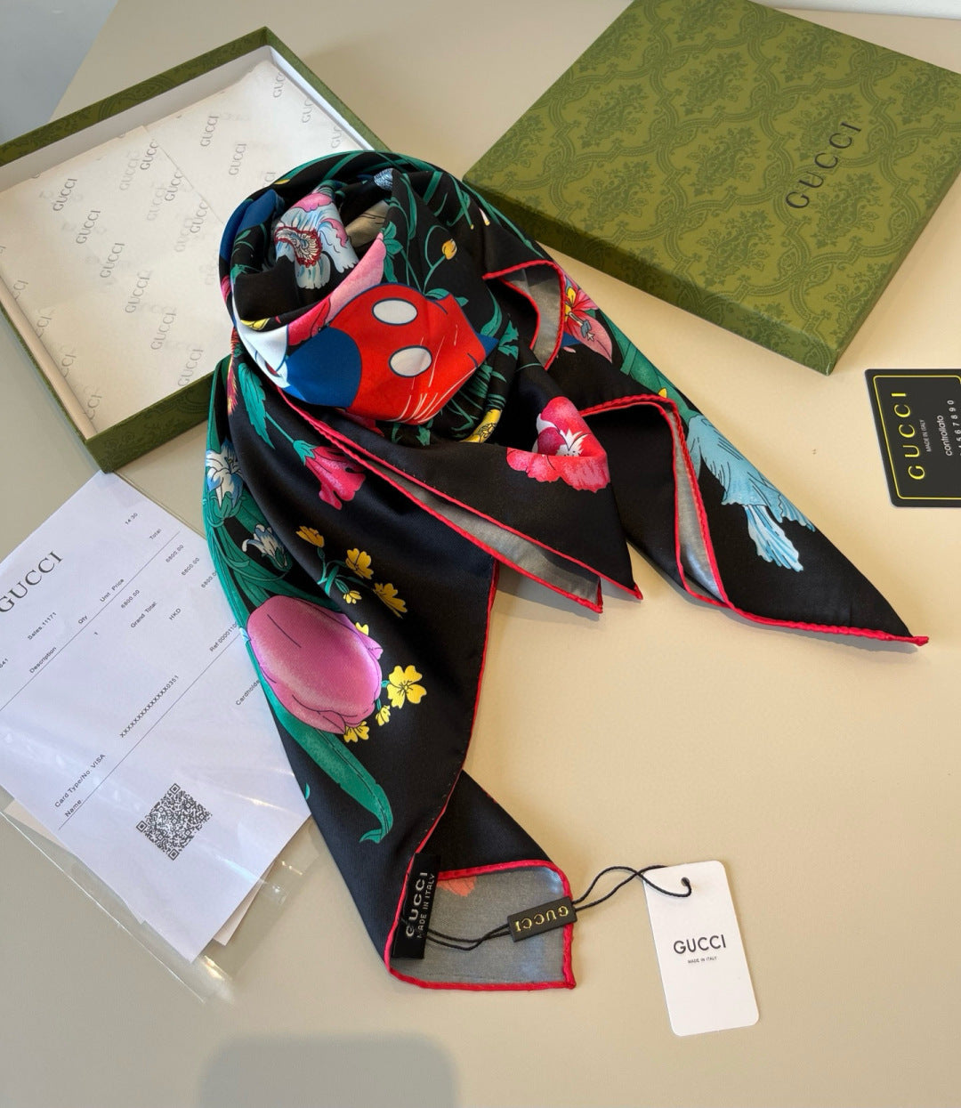W1N36B23 Popular Silk Scarve
