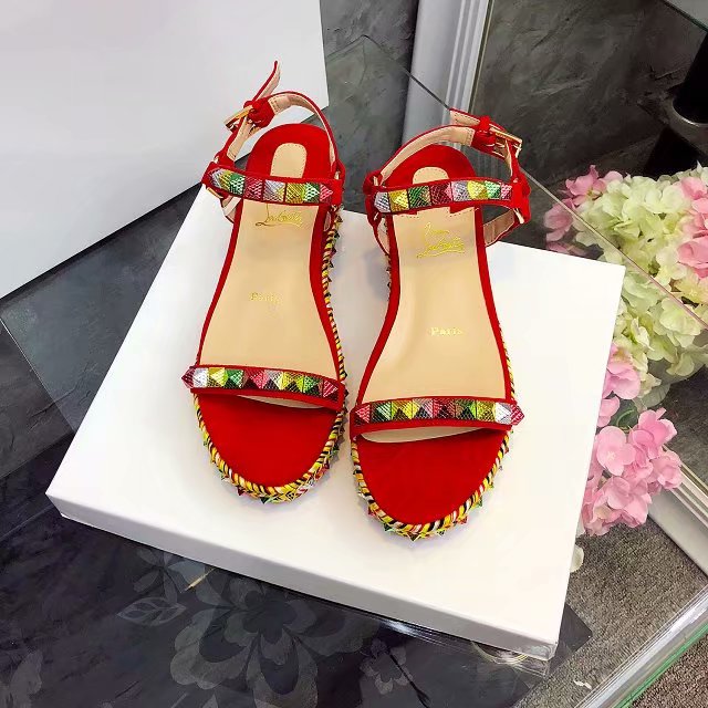 Z2ZA57 Popular leather High heels 6cm