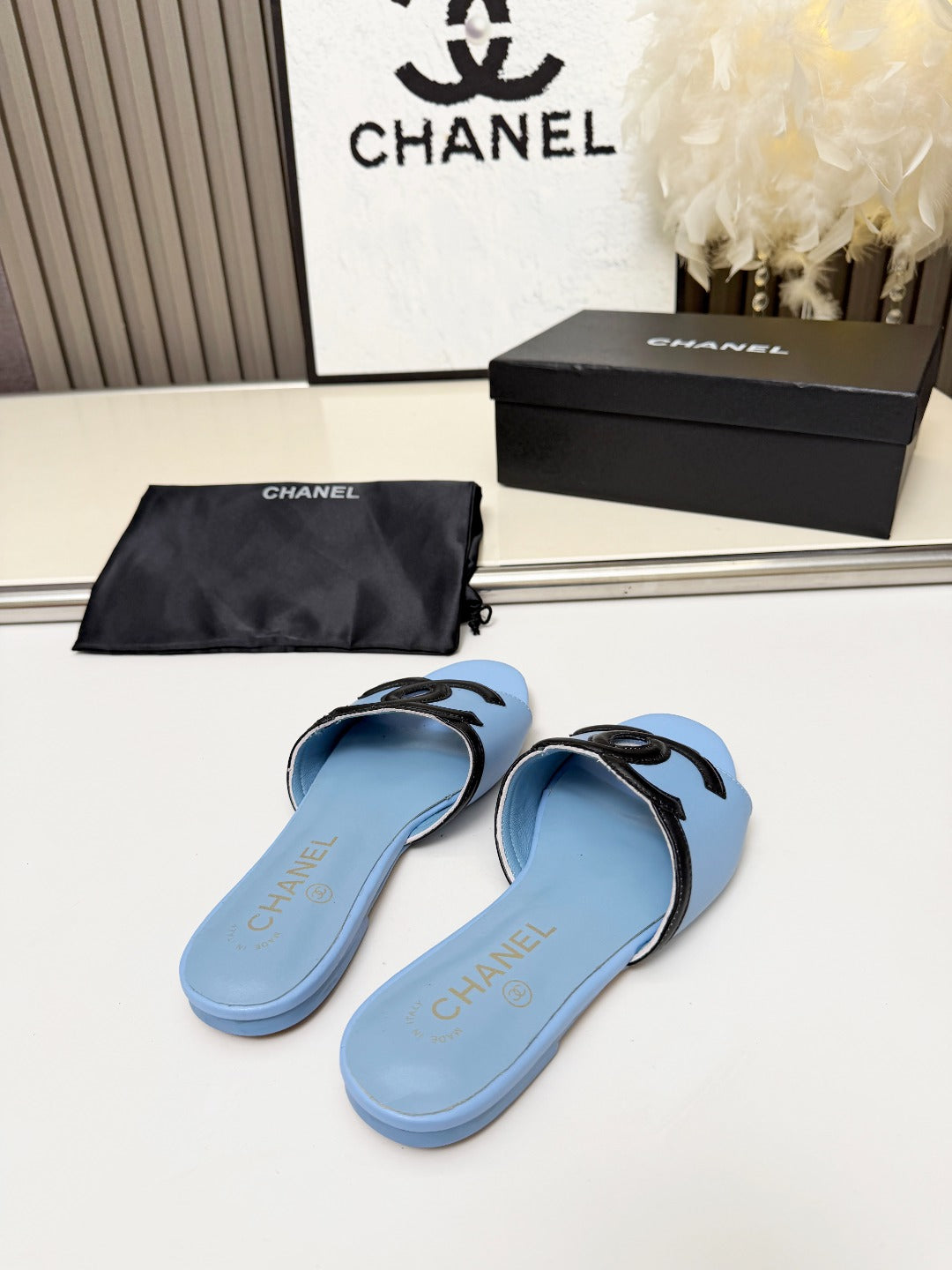 ZPX76C6  Popular high-quality leather slippers