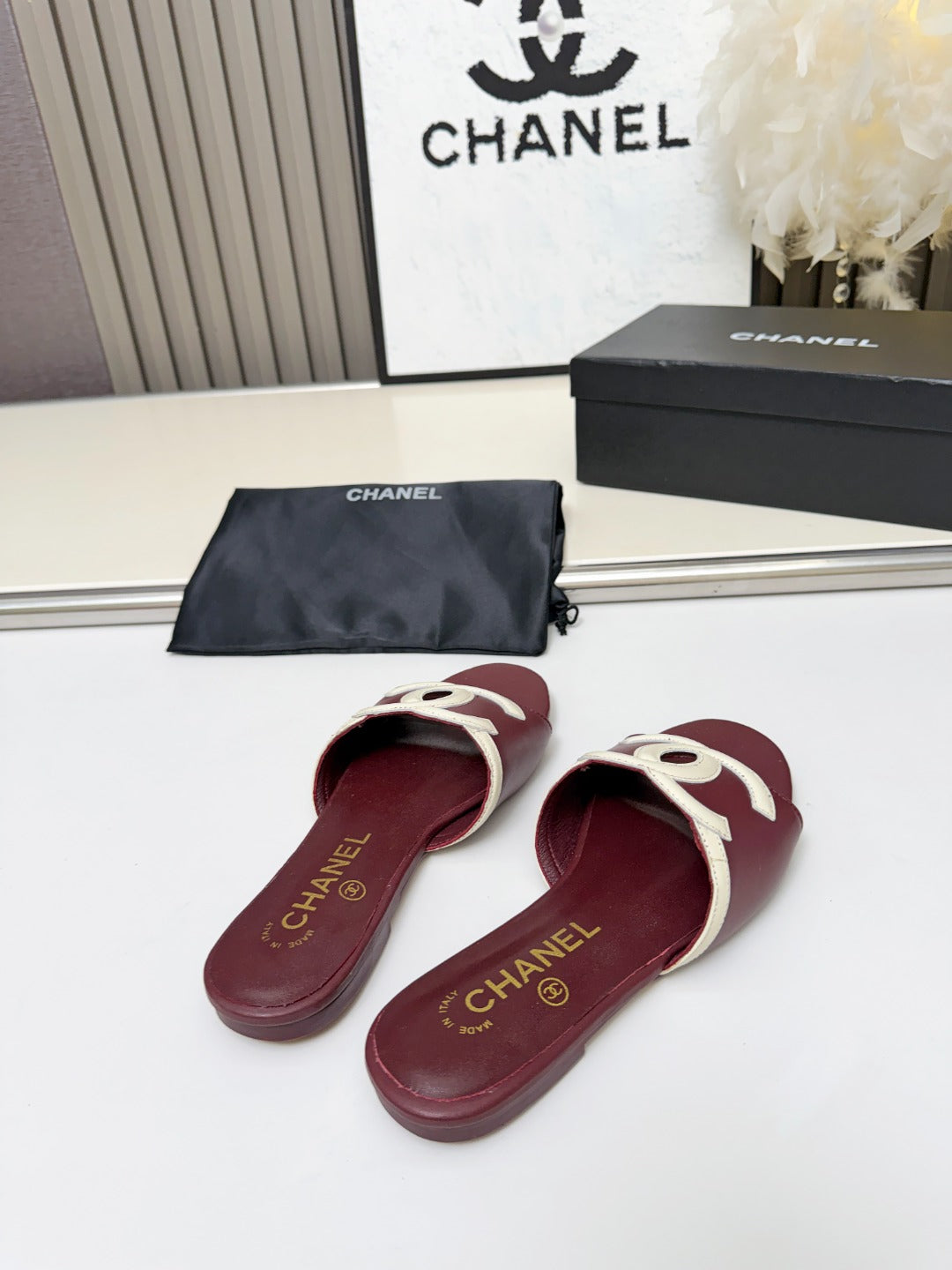 ZPX76C6  Popular high-quality leather slippers