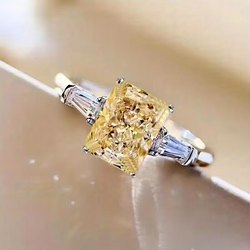 P5QA16J  Popular Moissanite Jewelry Wedding Diamond Ring