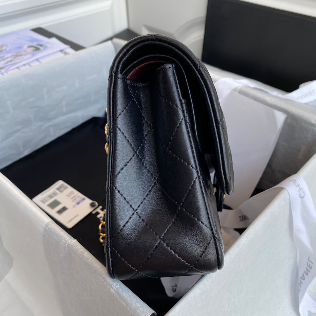 B5R76C38 Trendy classic high-quality leather bag