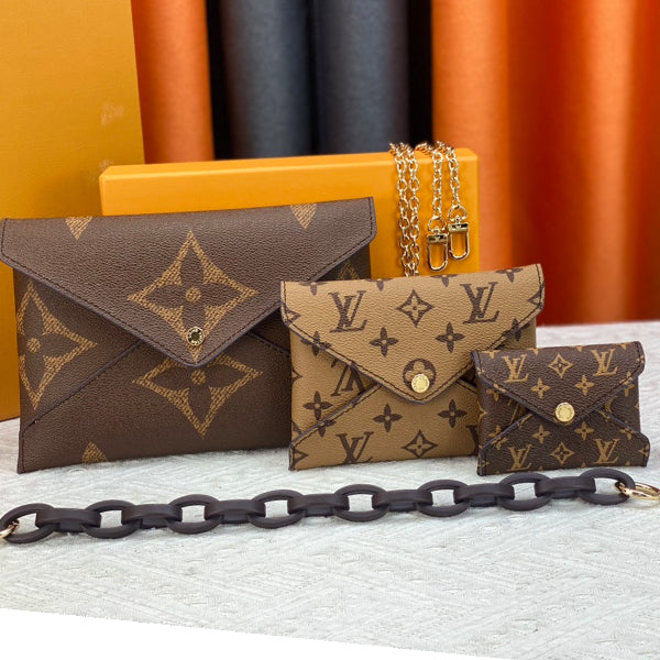 B1P46E27 Popular leather bag（three-piece）
