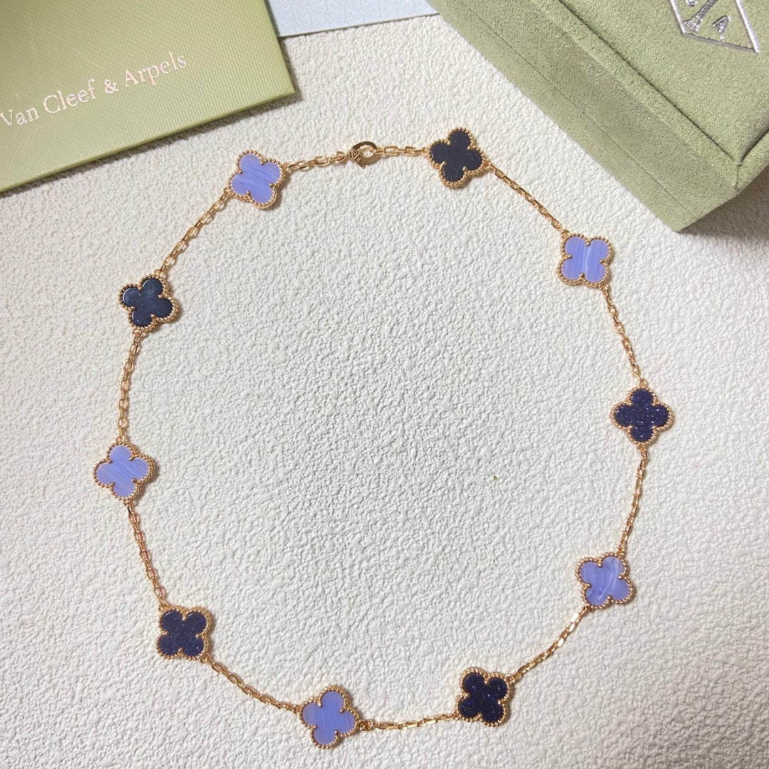 X5Q85VA256X Popular 10 flower necklaces