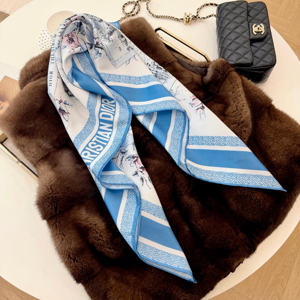 W1N36D21 Popular Silk Scarve