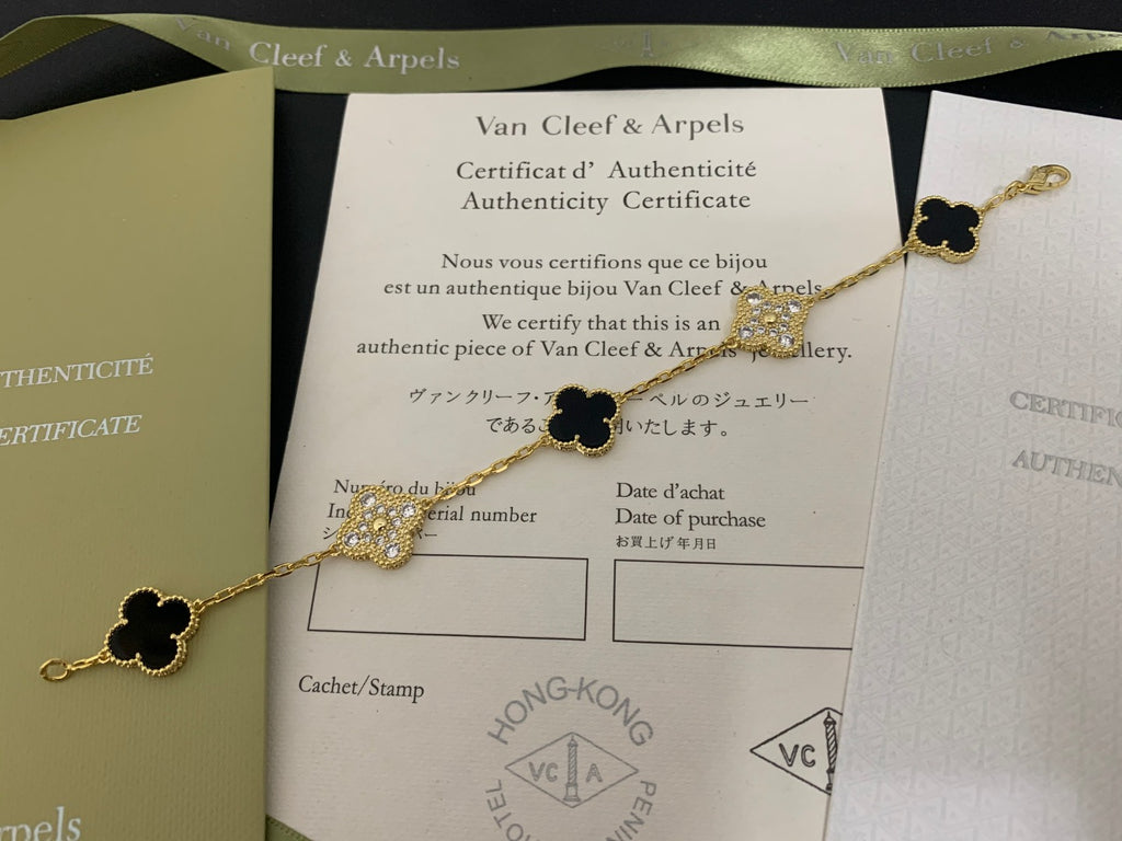 X5X53VA179K  Popular bracelets 5 flowers normal size1.5cm flower