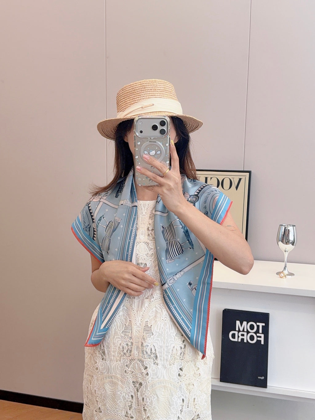 W1N36H4 Popular Silk Scarve