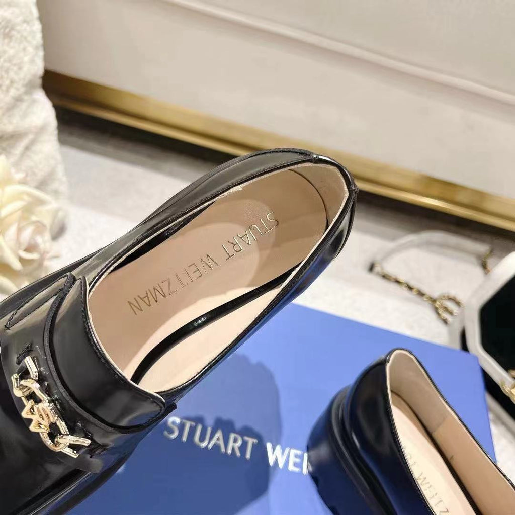 Z2P36A28 Popular high-quality leather Shoes（heel-height 5cm）