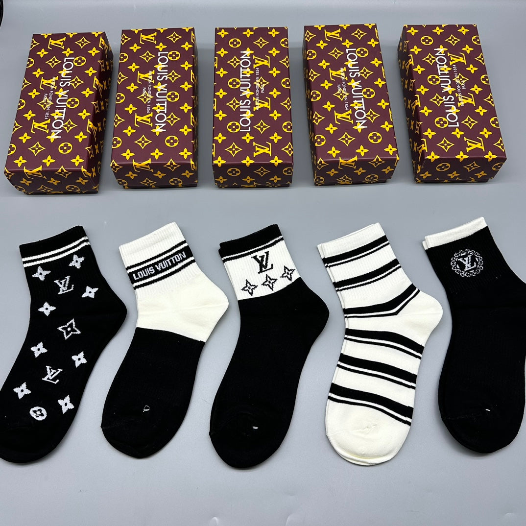 S1Q35E14 Popular socks(5 pairs )