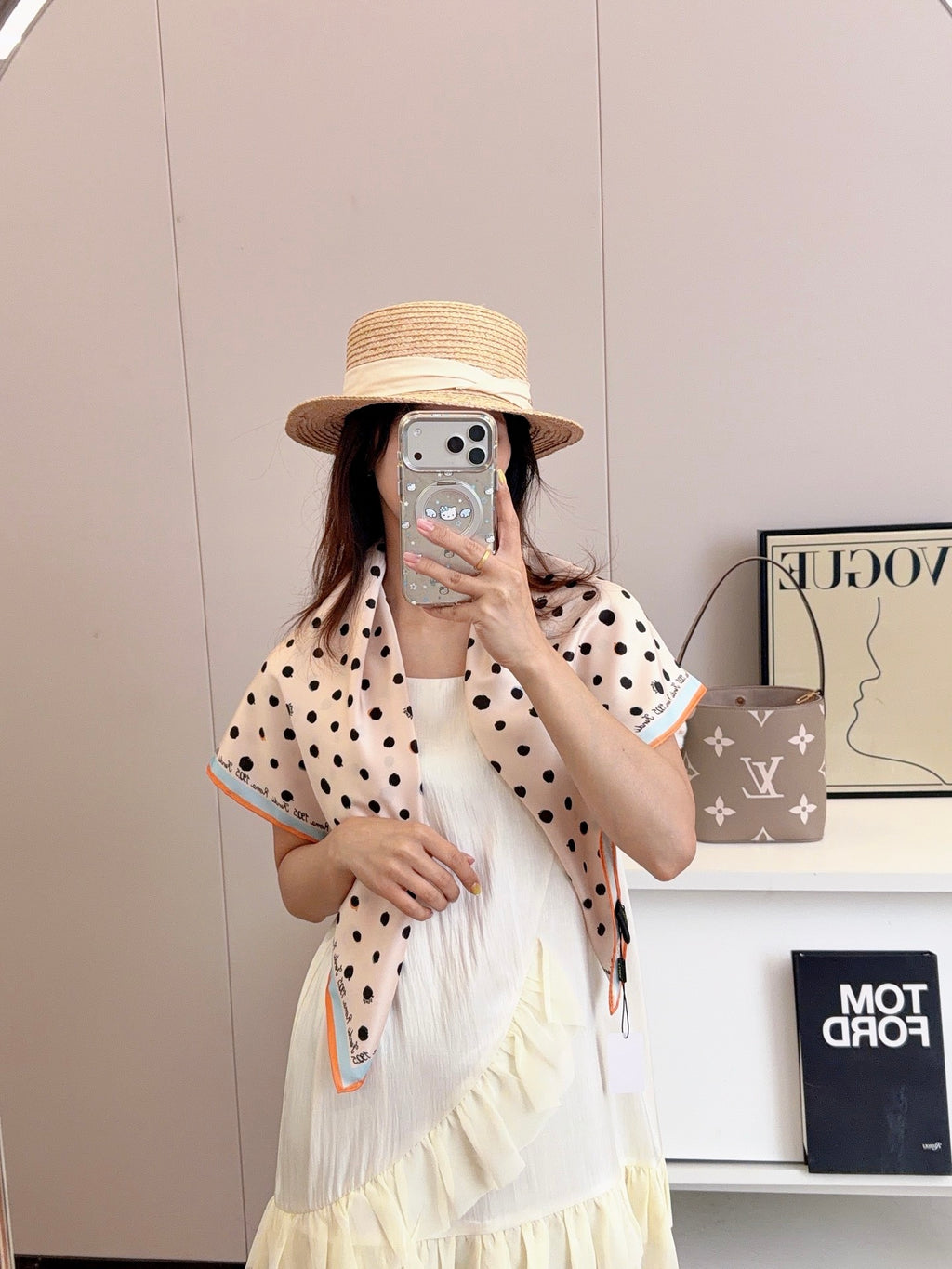 W1N36A14 Popular Silk Scarve