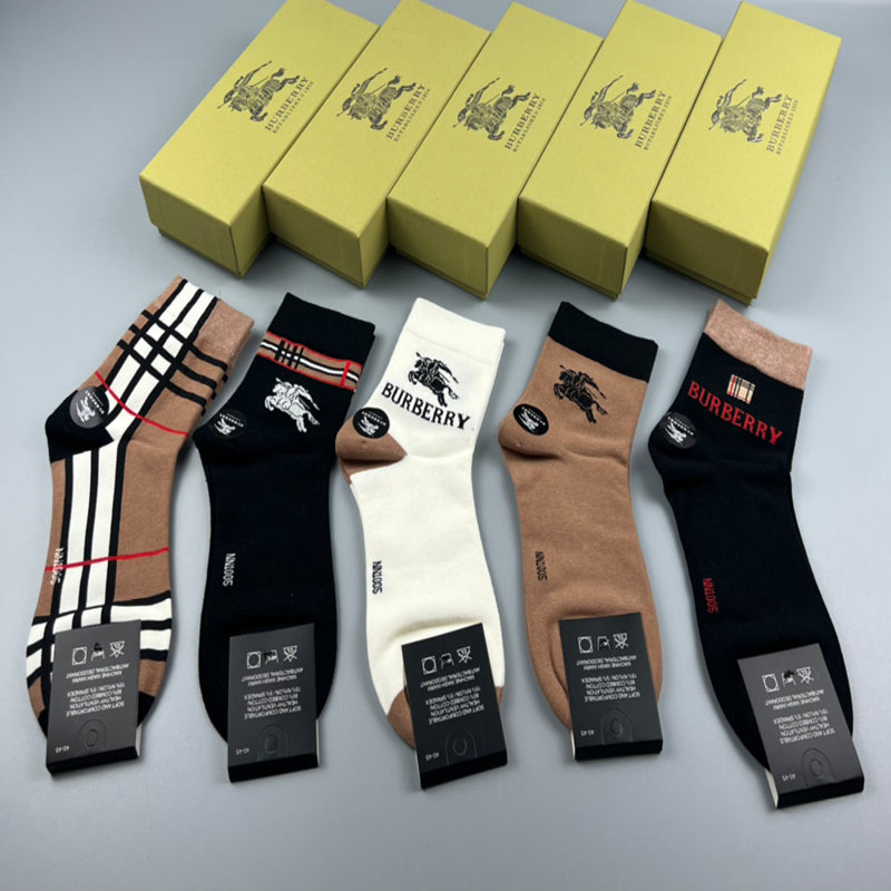 S1Q35R13 Popular socks(5 pairs )