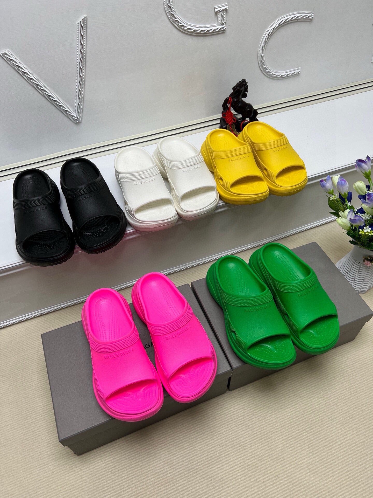 Z5ZJ41 Popular slippers Sole thickness 6cm