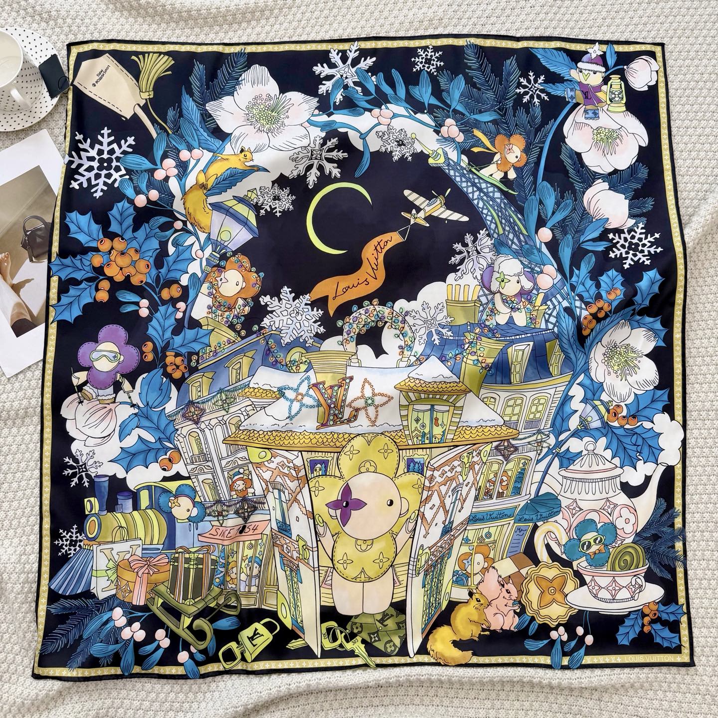 W1N36E6 Popular Silk Scarve