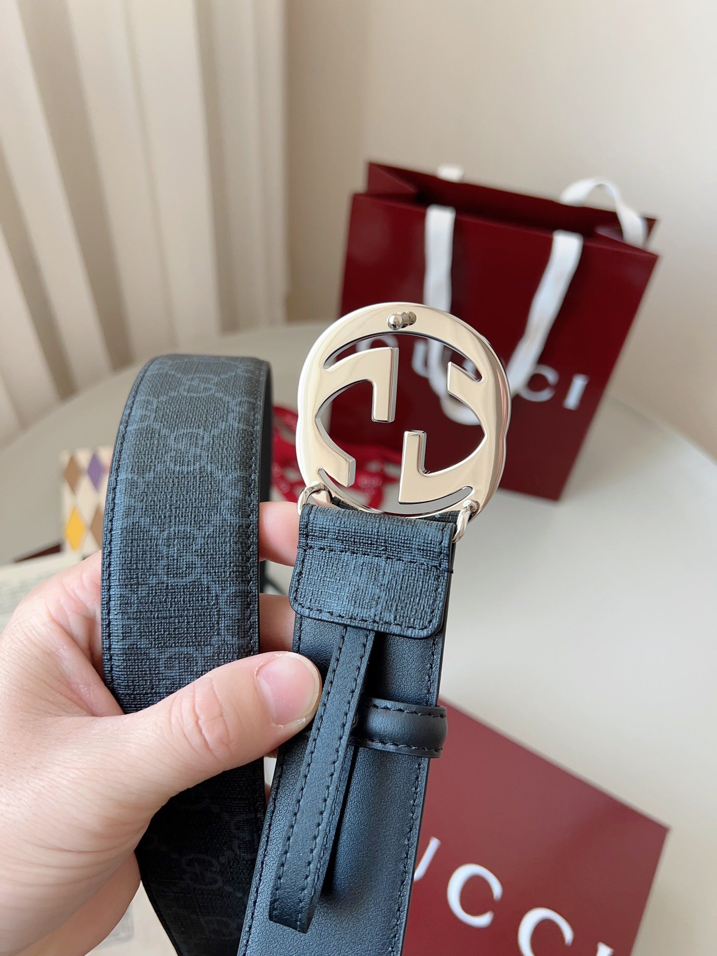 P1N95B2 Popular  high-quality leather belt