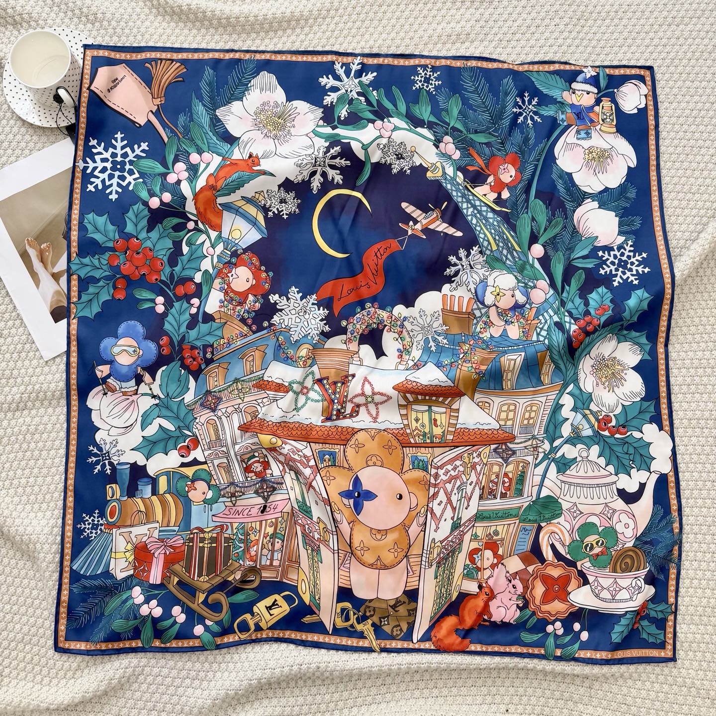 W1N36E6 Popular Silk Scarve